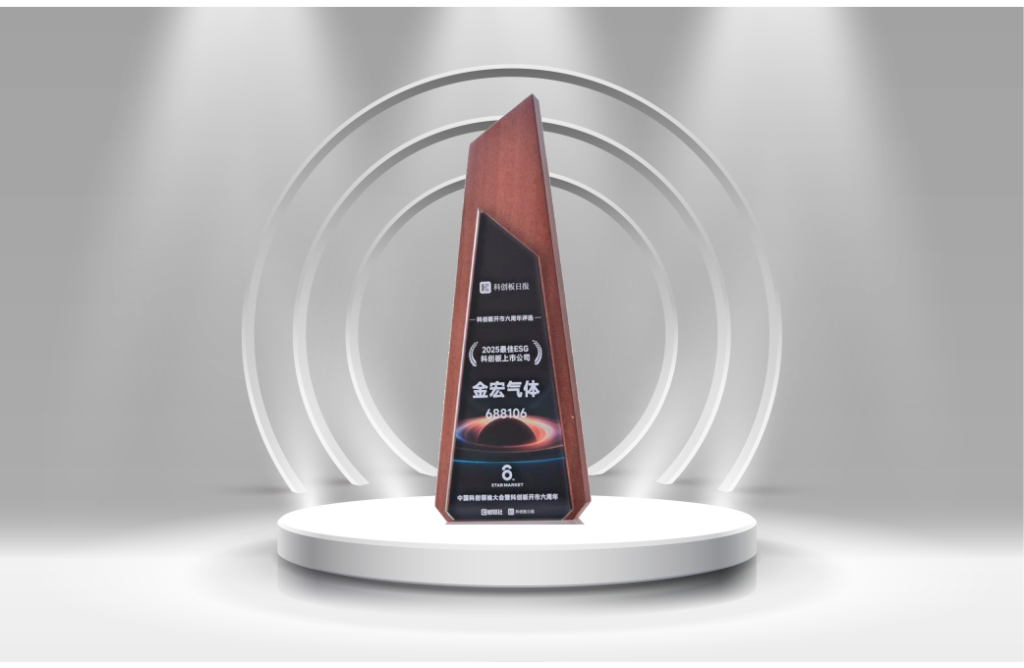 Jinhong Gas Awarded “Best ESG STAR Market Listed Company 2025”